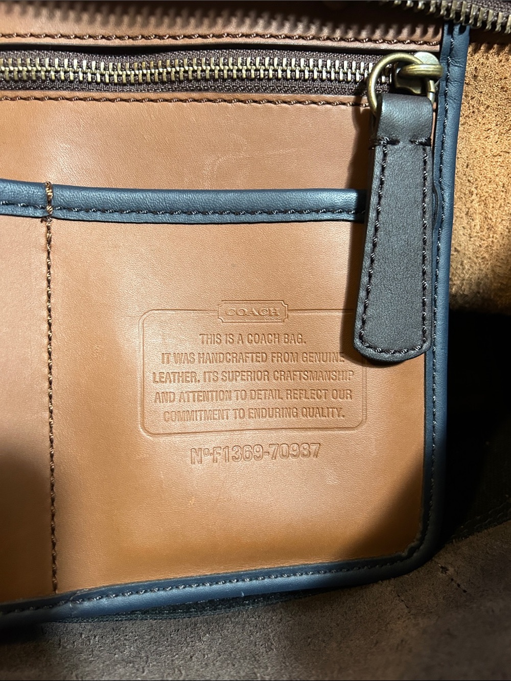 Coach legacy utility flap commuter bag unisex - Picture 9 of 16
